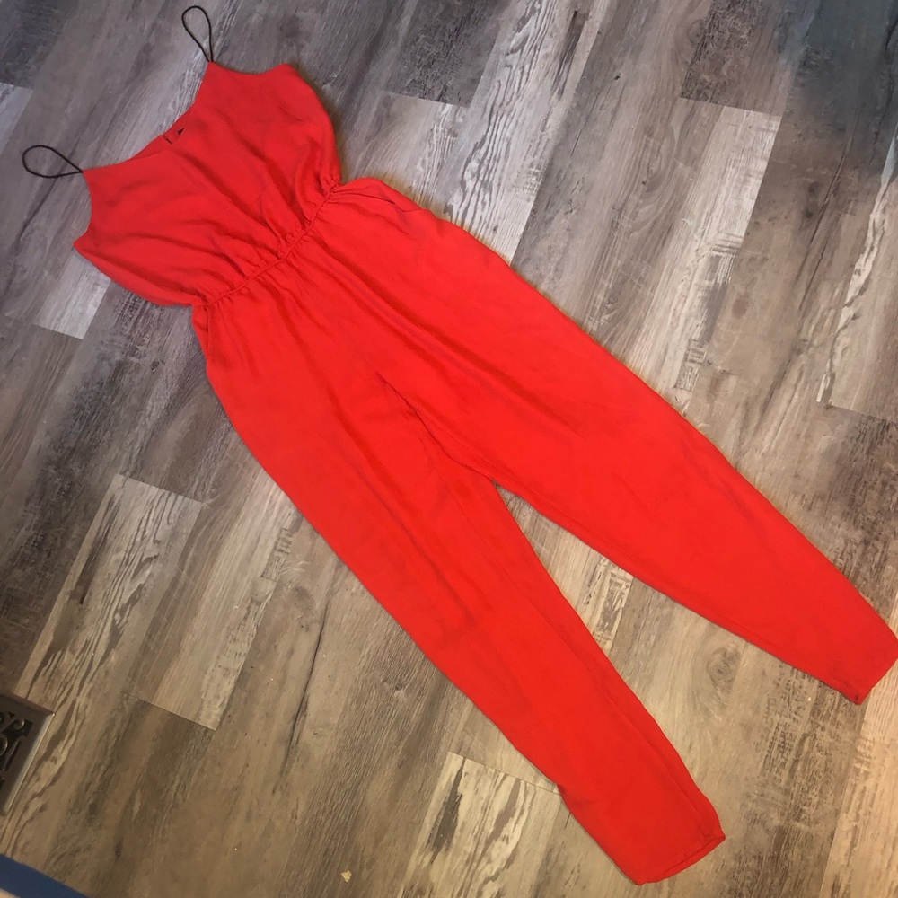 SOLD !! Red jumpsuit